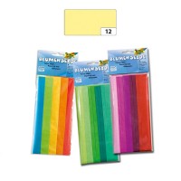 Tissue Paper,50X70Cm,5Pcs Lemon Yellow