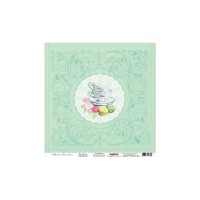 One-Sided Paper 12"*12" 180Gsm  Afternoon Tea