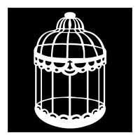 Double Stencil A Cm10X10 Cage