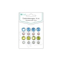 Design Brads 16 Pcs - Loving You