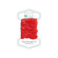 Decorative Ribbon, 1M - Scarlet