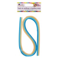 Quilling Paperstrips 6 Mm - Bleu Tones