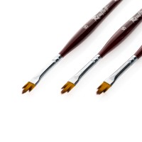 Trident, synthetic brush