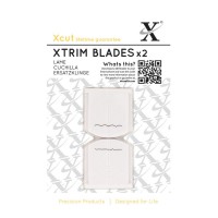 13" Xtrim Replacement Blades (2pcs) Deckle & Scall