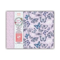First Edition 8X8 Paper Flowers Scrapbook Album