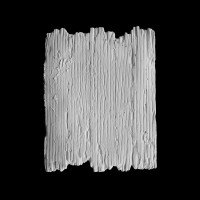 Plaster Modell For Painting With Hanger Weared Out