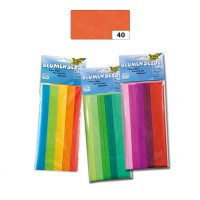 Tissuepaper 20G/M2, 50X70Cm, 5 Sh.Orange