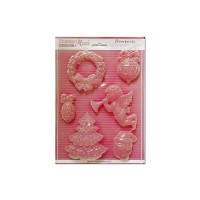 Soft Pvc Mould - Christmas Subject A4 Size