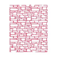 Thick Stencil Cm. 20X25/0,2Mm Bricks Texture
