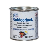 Outdoor Varnish Transparent, Shiny 250Ml