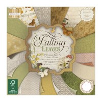 Paper and Cardstock pads 15x15cm,Falling Leaves