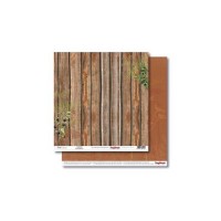 Double-Sided Paper 12X12 Forest Brushwood 190Gsm 