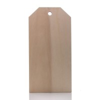Wooden Shape Tag Cm. 14,8X29,7H