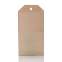 Wooden Shape Tag Cm. 11,5X22,5