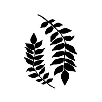 Stencil G Cm. 21X29,7 Branches With Leaves