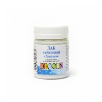 Acrylic Glitter Varnish "Decola" 50Ml