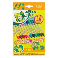 Jolly Brush 'N Paint, Assorted Colours,  Box/12 Pc