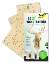 3D Wall Trophy "Stag"