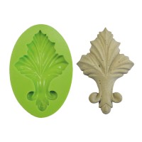 3D Silicone Mold Baroque Lily