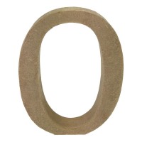 Mdf Letter Blank  O