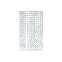 Adhesive Stones 6Mm, 260 Pcs. Opalescent