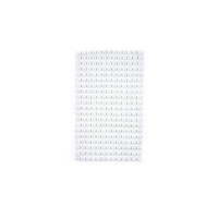 Adhesive Pearls 6 Mm, 260 Pcs Off White