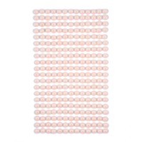 Adhesive Pearls 6 Mm, 260 Pcs Cream