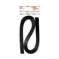 Quilling Strips 6 Mm - Black, 100 Pcs