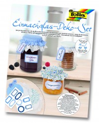 Jam jar decoration kit.