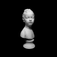 Plaster Cast The Head Of Louise Brongniart