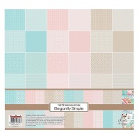 Paper Collection Set Elegantly Simple  (12*12–190G