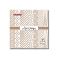 Paper Collection Set Elegantly Simple - Iced Coffe