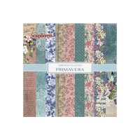 Scrapbooking paper set 6"*6" Primavera 190 gsm (12