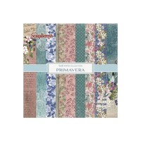 Scrapbooking paper set 6"*6" Primavera 190 gsm (12