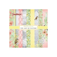 Scrapbooking paper set 6"*6" The Art of Nature 190