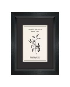 Wooden frame with a mount board 10х15(15х21) P730-07/2493 (black/black)