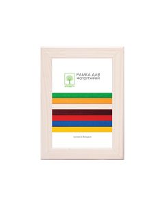 Puidust raam klaasiga 13х18 D18KL/1374 (valge)