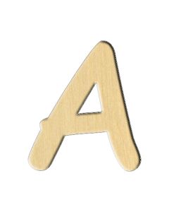 Wooden pc. for art 154 Letter А (russ.) 6х7 cm
