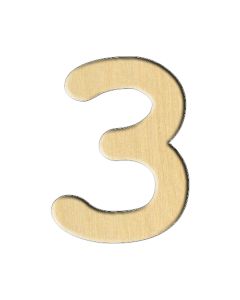 Wooden pc. for art 162 Letter З (russ.) 5,1х7 cm