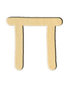 Wooden pc. for art 170 Letter П (russ.) 7,4х7 cm