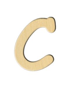 Wooden pc. for art 172 Letter С (russ.) 5,4х7 cm