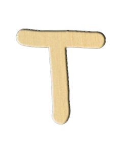 Wooden pc. for art 173 Letter Т (russ.) 6,5х7 cm