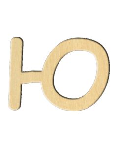 Wooden pc. for art 185 Letter Ю (russ.) 9,5х7 cm