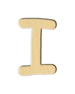 Wooden pc. for art 231 Letter I (eng.) 4,7х7 cm