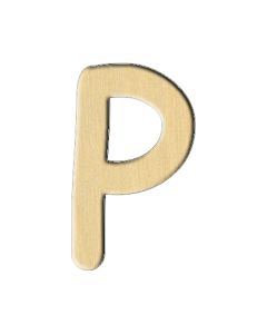Wooden pc. for art 238 Letter P (eng.) 4,2х7 cm