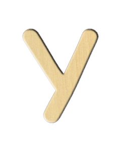 Wooden pc. for art 247 Letter Y (eng.) 5,6х7 cm