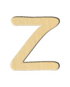 Wooden pc. for art 248 Letter Z (eng.) 6,3х7 cm