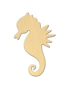 Wooden pc. for art 451 Seahorse 6,8*10,5 cm