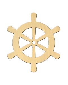 Wooden pc. for art 459 Ship&apos;s wheel 10*11,2 cm