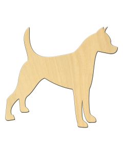 Wooden pc. for art 476 Dog №1 11*10 cm